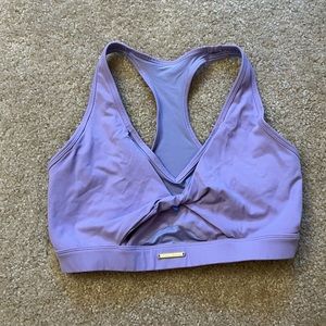 Light purple light support gymshark bra
